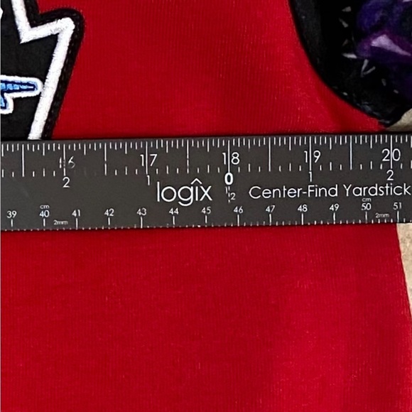 Switch Remarkable Red Drip Too Hard Velvet Sweatshirt Size Medium Pitbulls - Picture 9 of 12